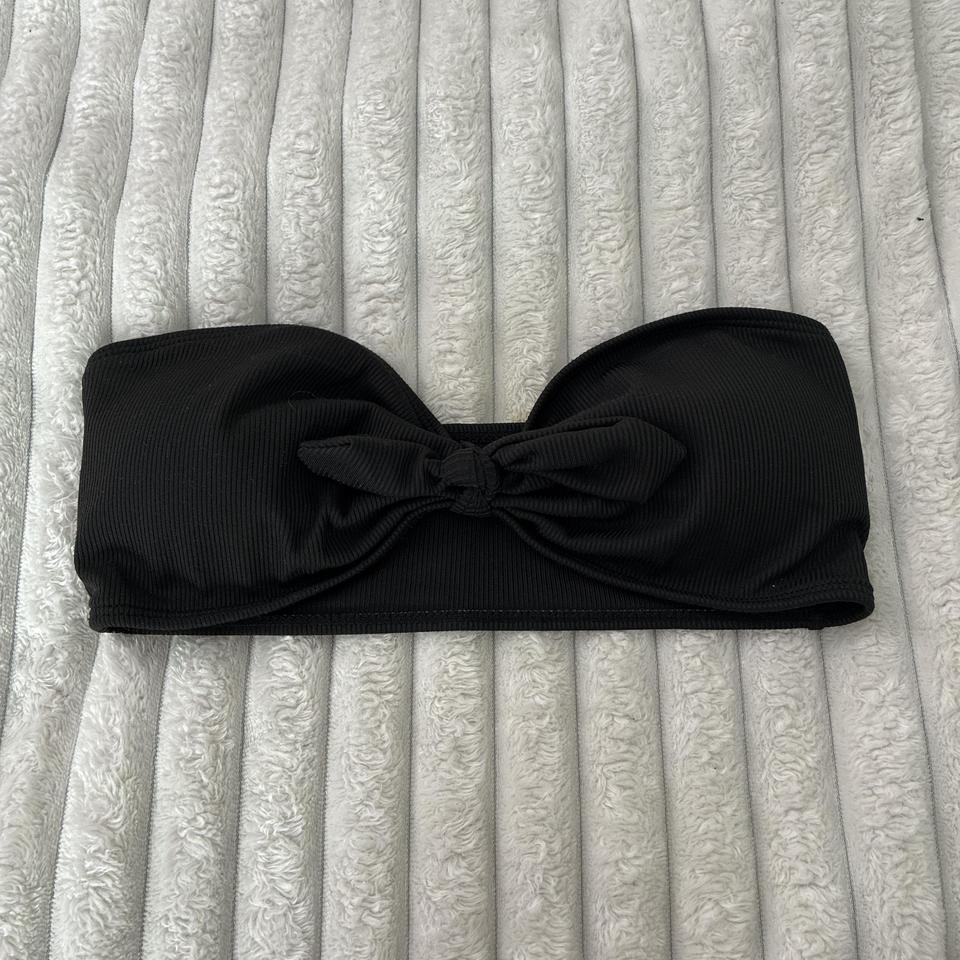 Shein Black Strapless Bikini Top Aa53