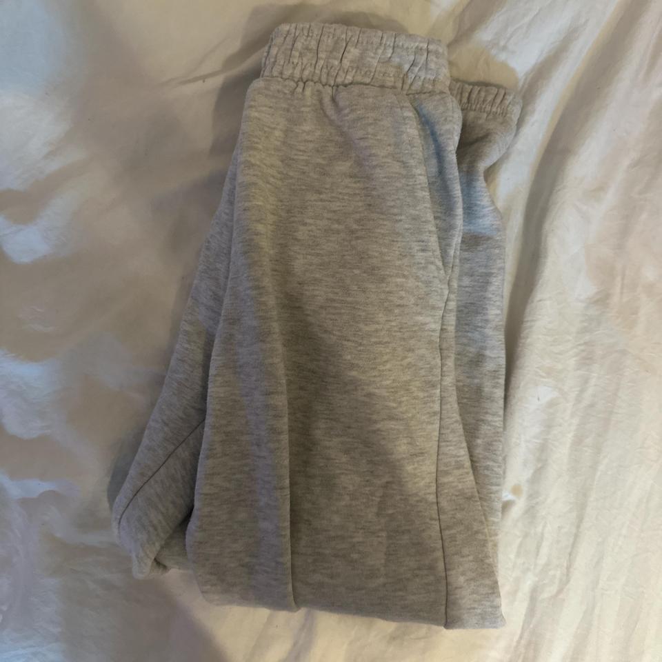 Grey Sweatpants With Drawstring Waist 7f1b