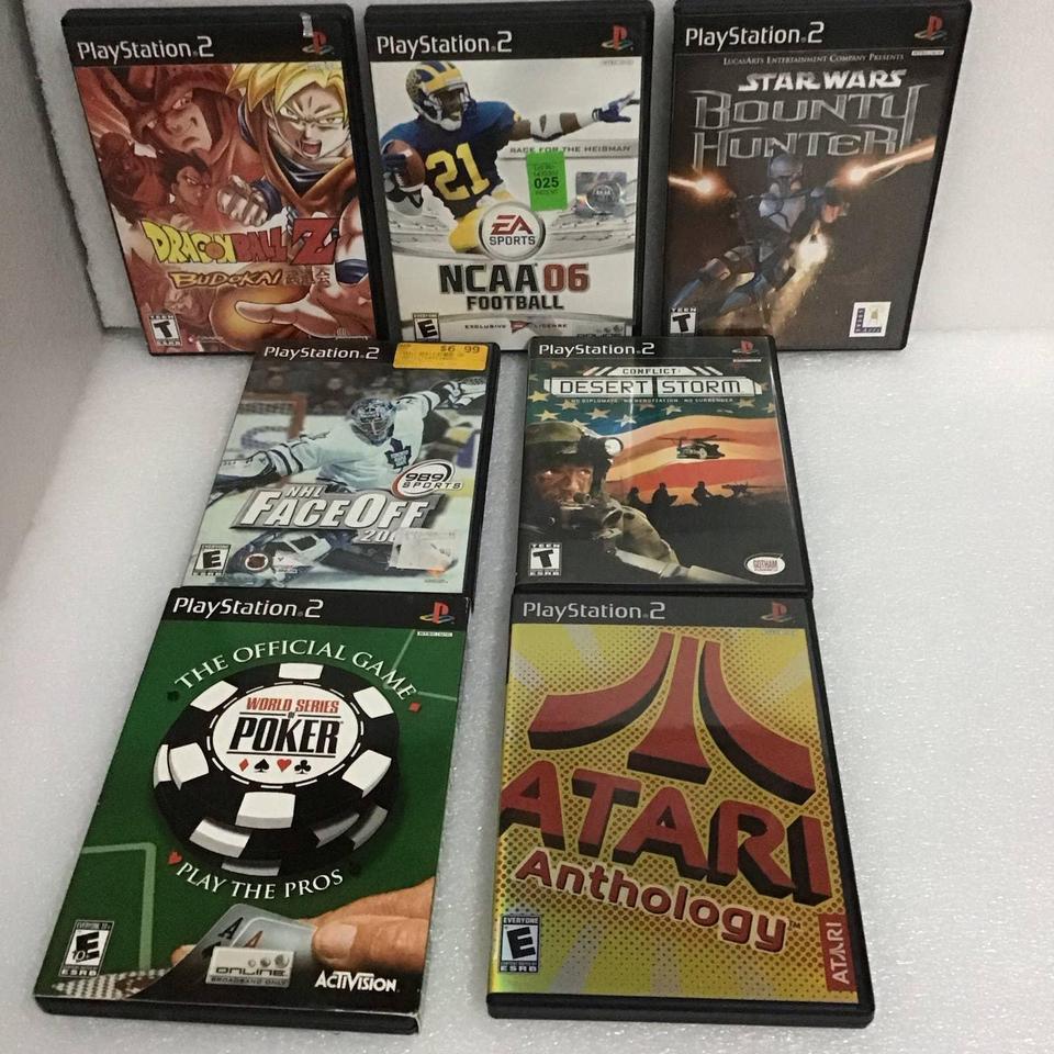 Playstation 2 Video Games Lot E126