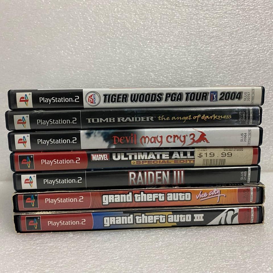 Playstation 2 Video Games Lot D073 2