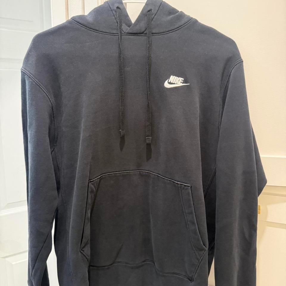 Nike Black Cotton Hoodie Athleisure C2bd