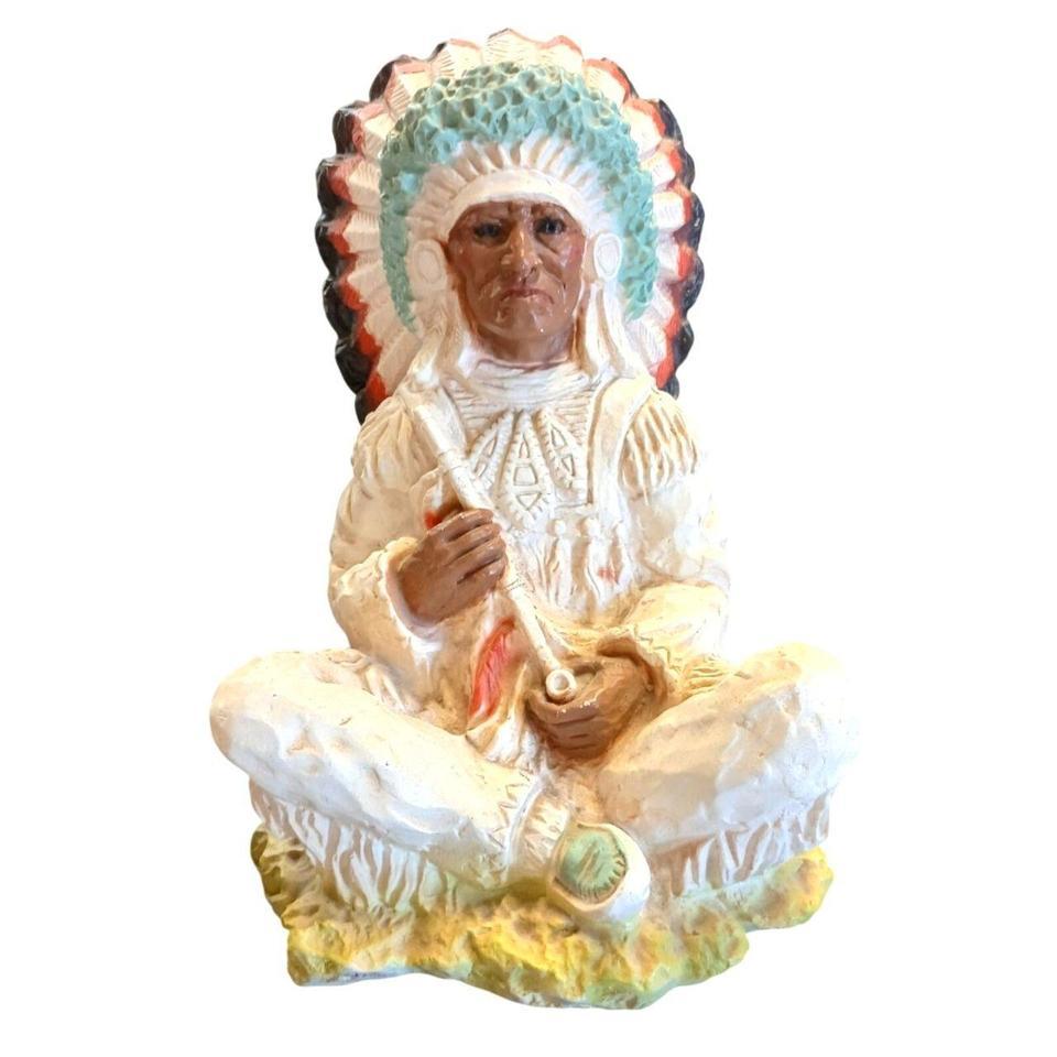 Vintage Native American Figurine By
