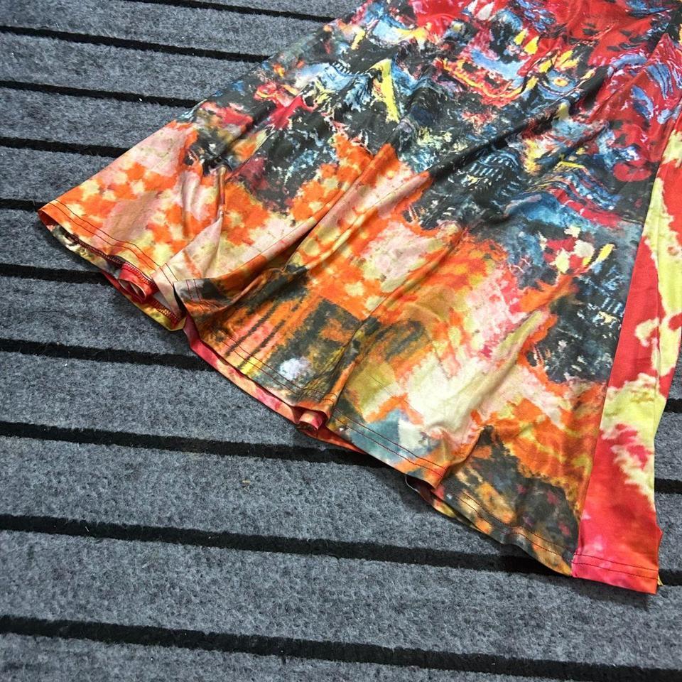 Y2k Printed Dress Grunge Dresswomens 4e80 8