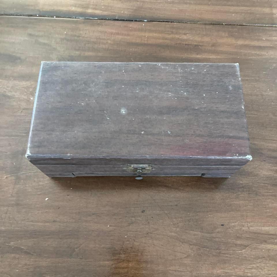 Vintage Poker Set With Chips Cbfb 4