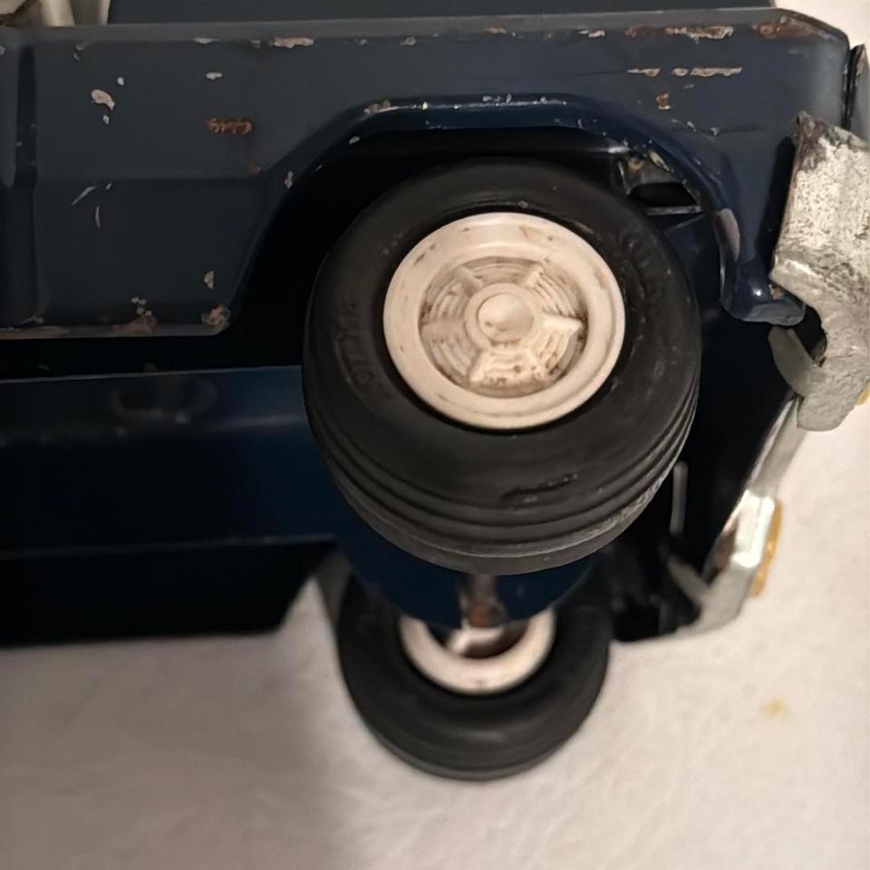 Vintage 1970 Tonka Blue And 8