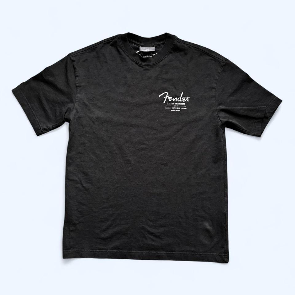 Hm Fender Black Guitar Tee 5b20