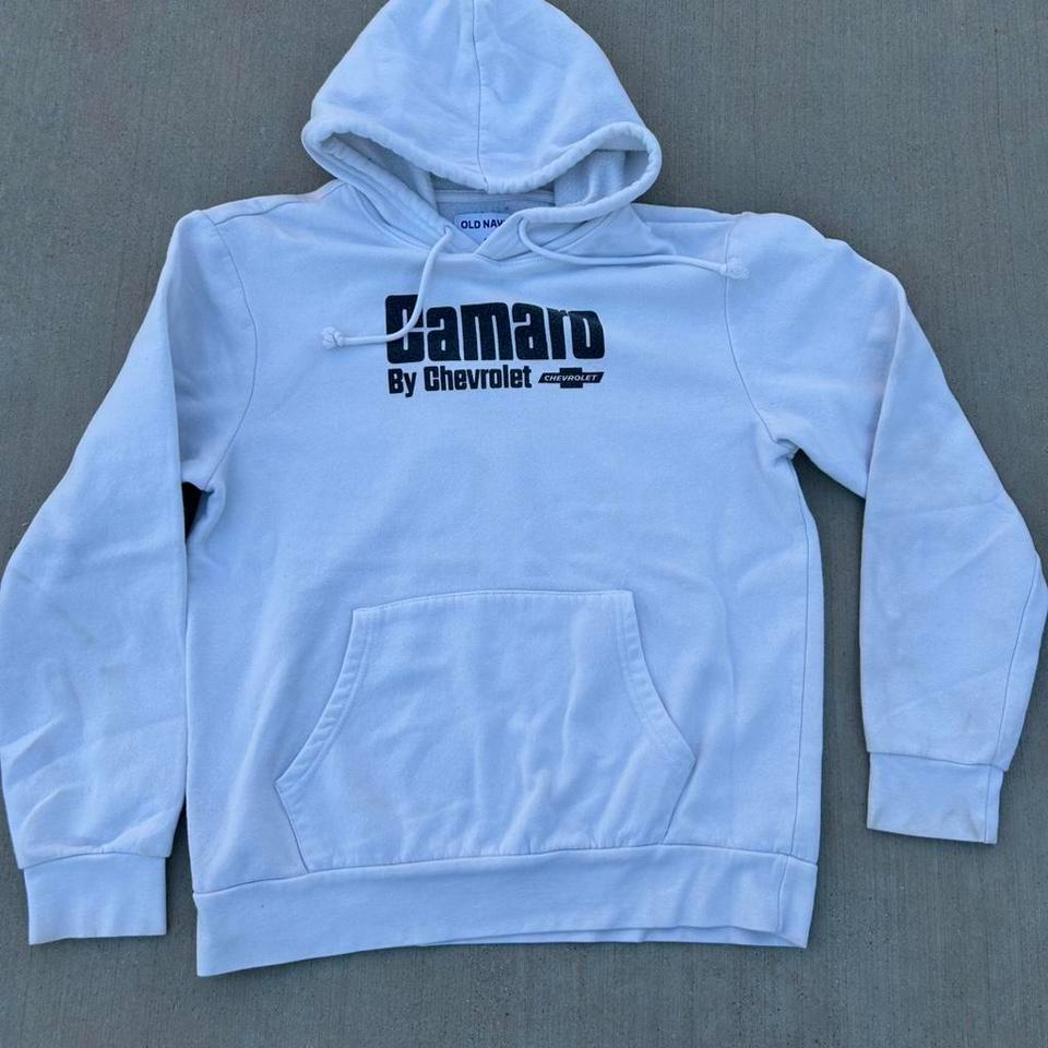 Old Navy White Camaro Hoodie 7aa6