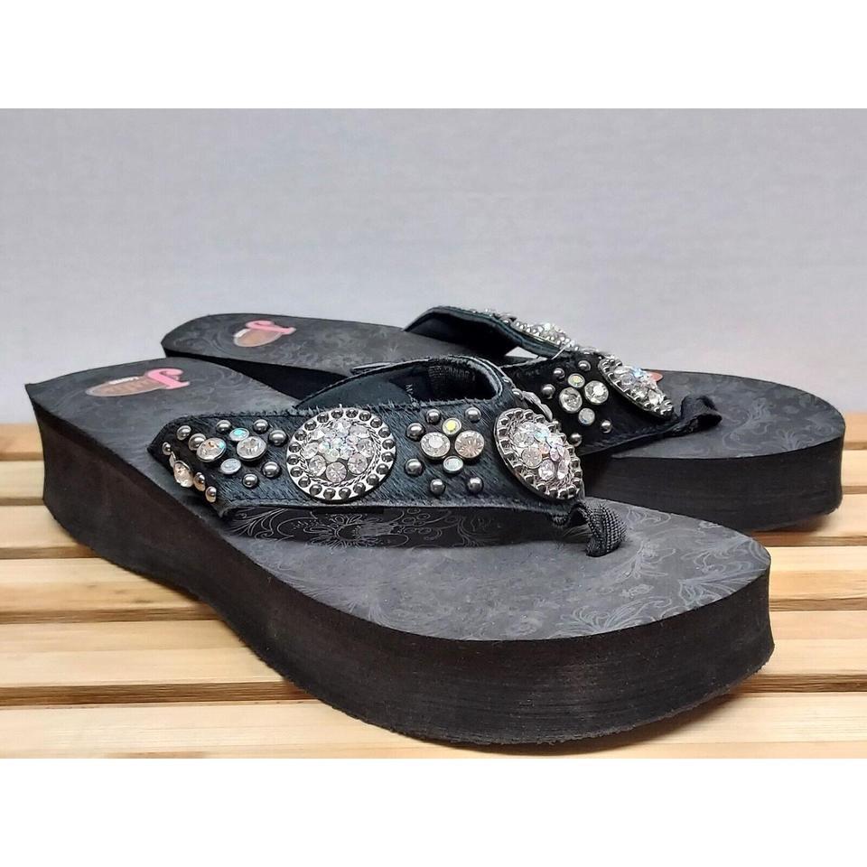 Justin Ladies Western Black 2