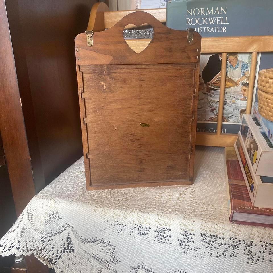 Vintage Wooden 8 Drawer Jewelry 8d6a 3