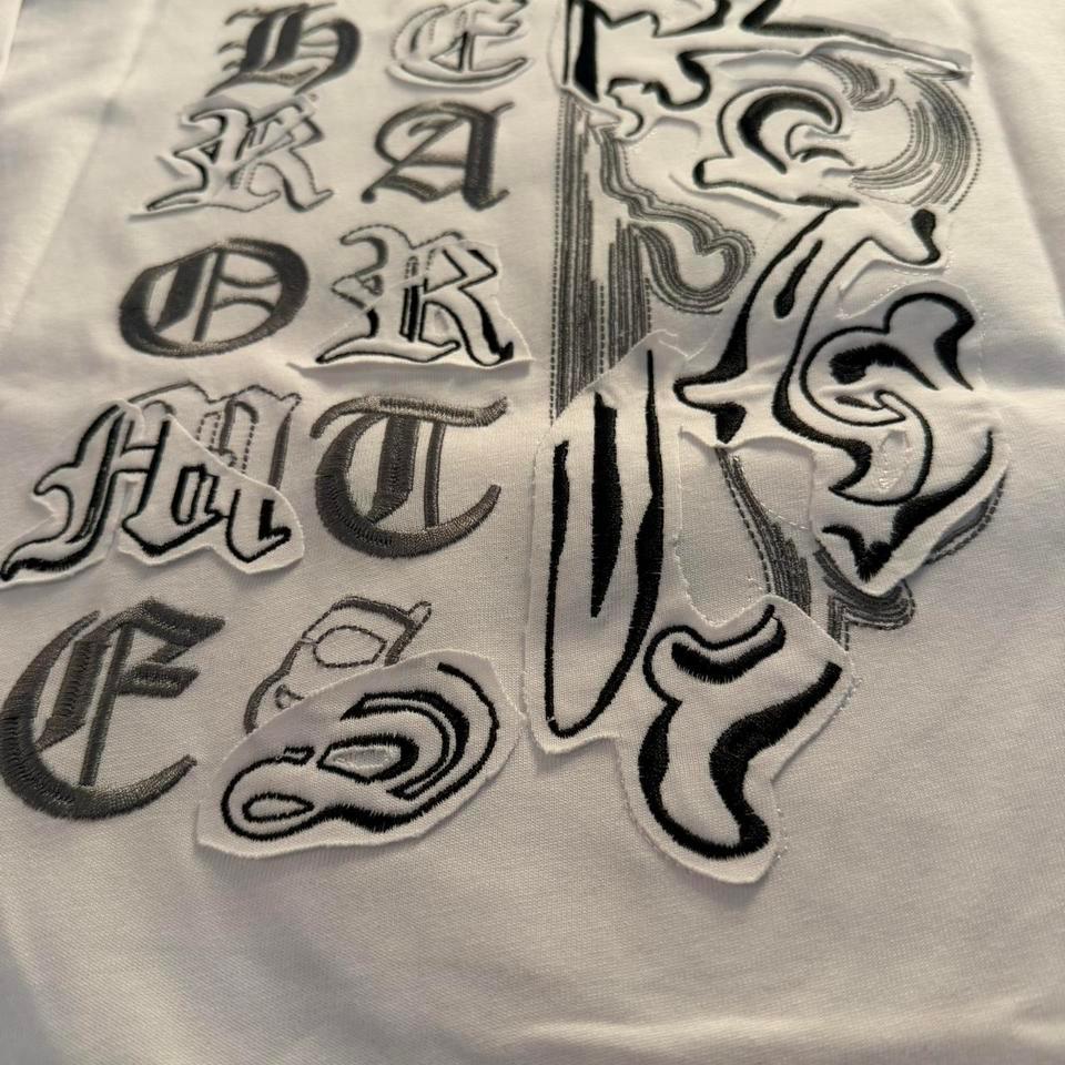 Chrome Hearts White Long Sleeve 0e5f 7