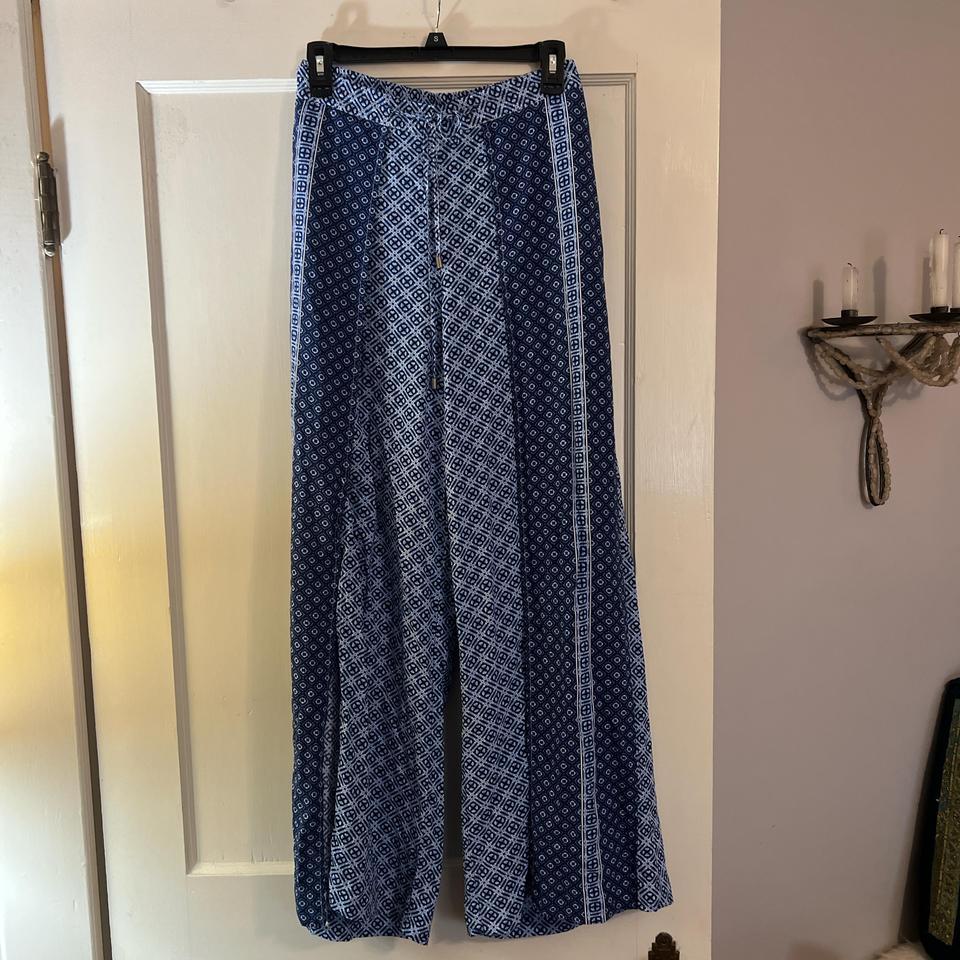 Blue And White Wide Leg 2