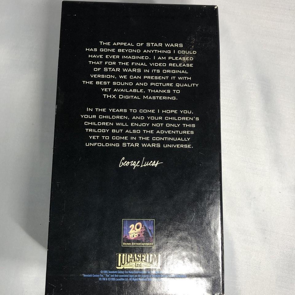 Star Wars Trilogy 3 Tape Set 3