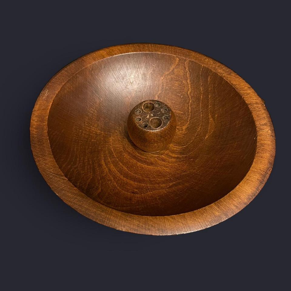 Vintage Cornwall Handmade Wooden Nut