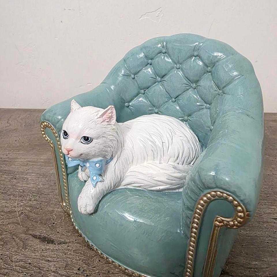 Cat In The Armchair Decor 0f14 3