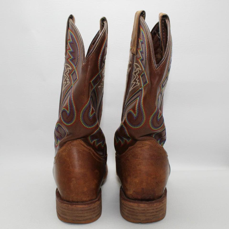 Nocona Womens Brown Leather Rainbow 8db9 4