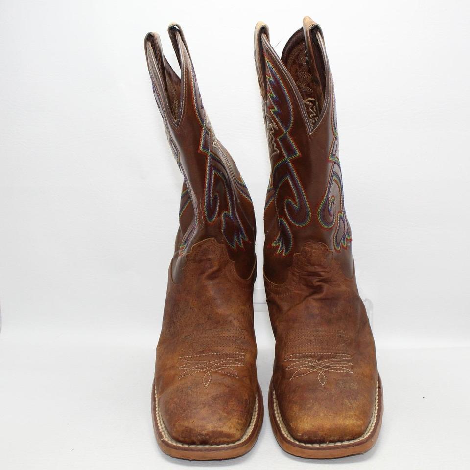 Nocona Womens Brown Leather Rainbow 8db9 8