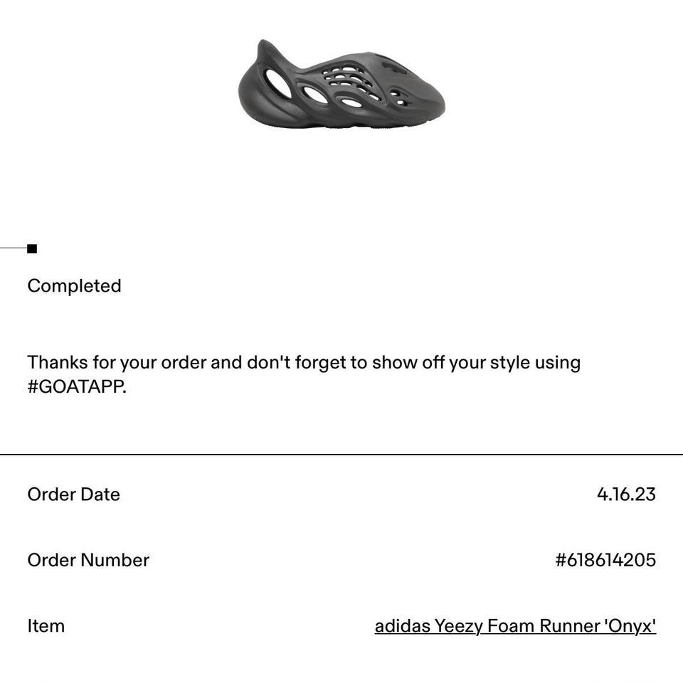 Onyx Foam Runners 6