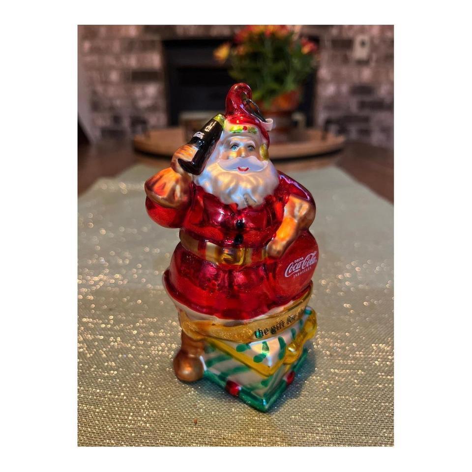 Vintage Coca Cola Santa Claus C90e