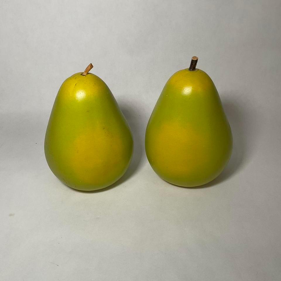 2 Pears Greenyellow Ceramic Decorative 6