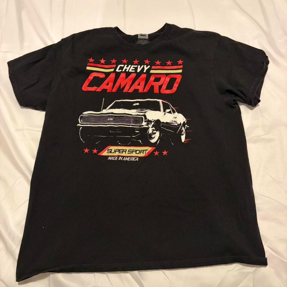 Black Chevy Camaro Graphic Tee
