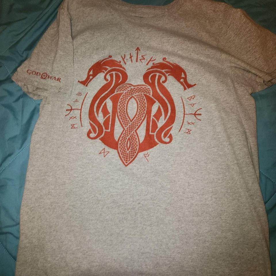 Grey God Of War T Shirt 96f6