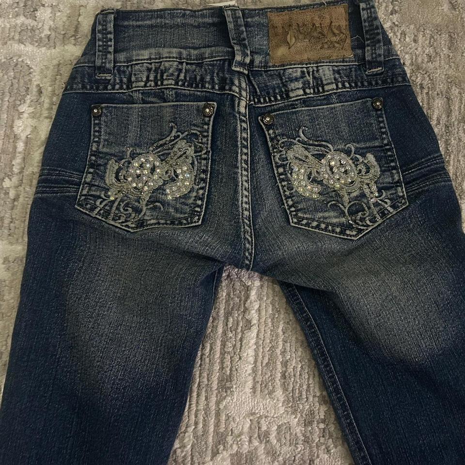 Dark Wash Low Rise Small 63ad 2