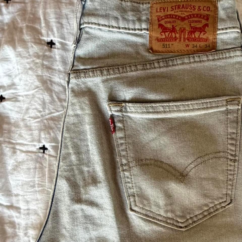 Levis 511 Tan Jeans Size 48a1