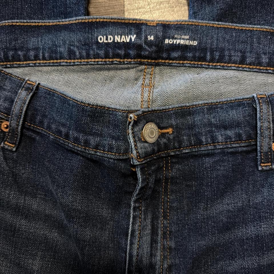Old Navy Boyfriend Distressed Blue 5aa2 3