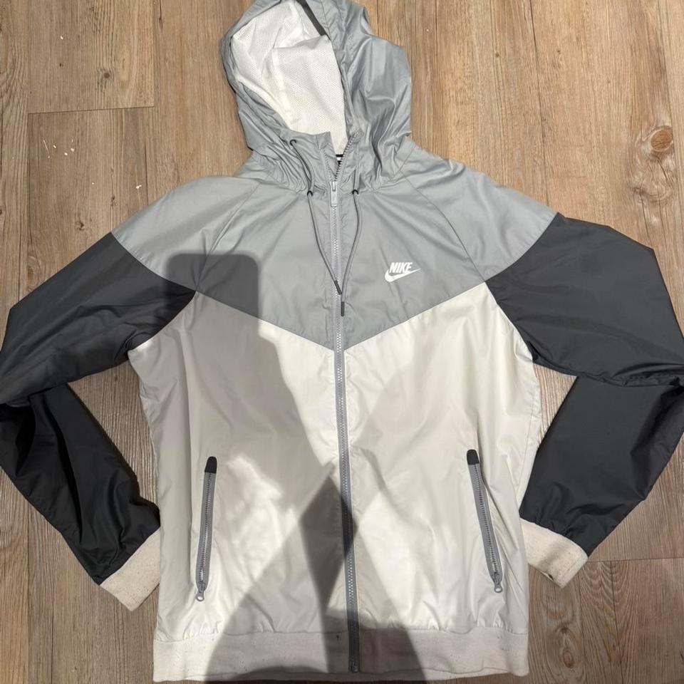 Nike Grey Windbreaker Jacket Size 5b77