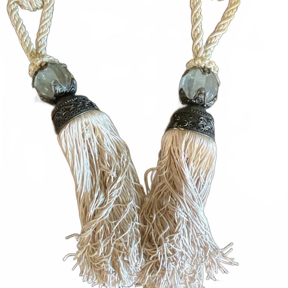 Decorative Designer Baroque Tassel Drapery