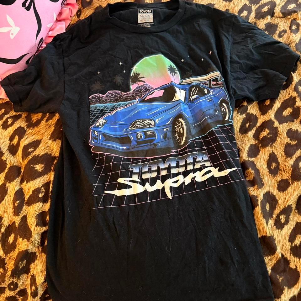 Toyota Supra Black Tee Size 07c1