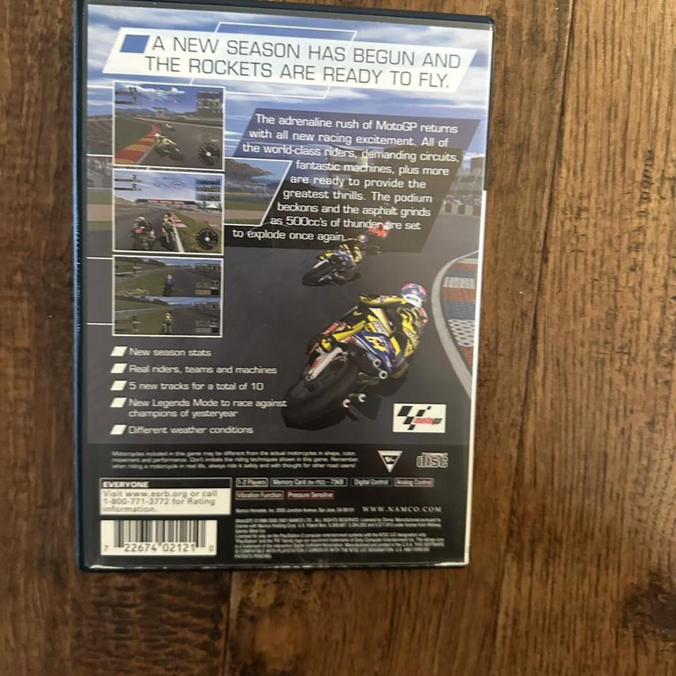Playstation 2 Motogp 2 Video 18a3 3