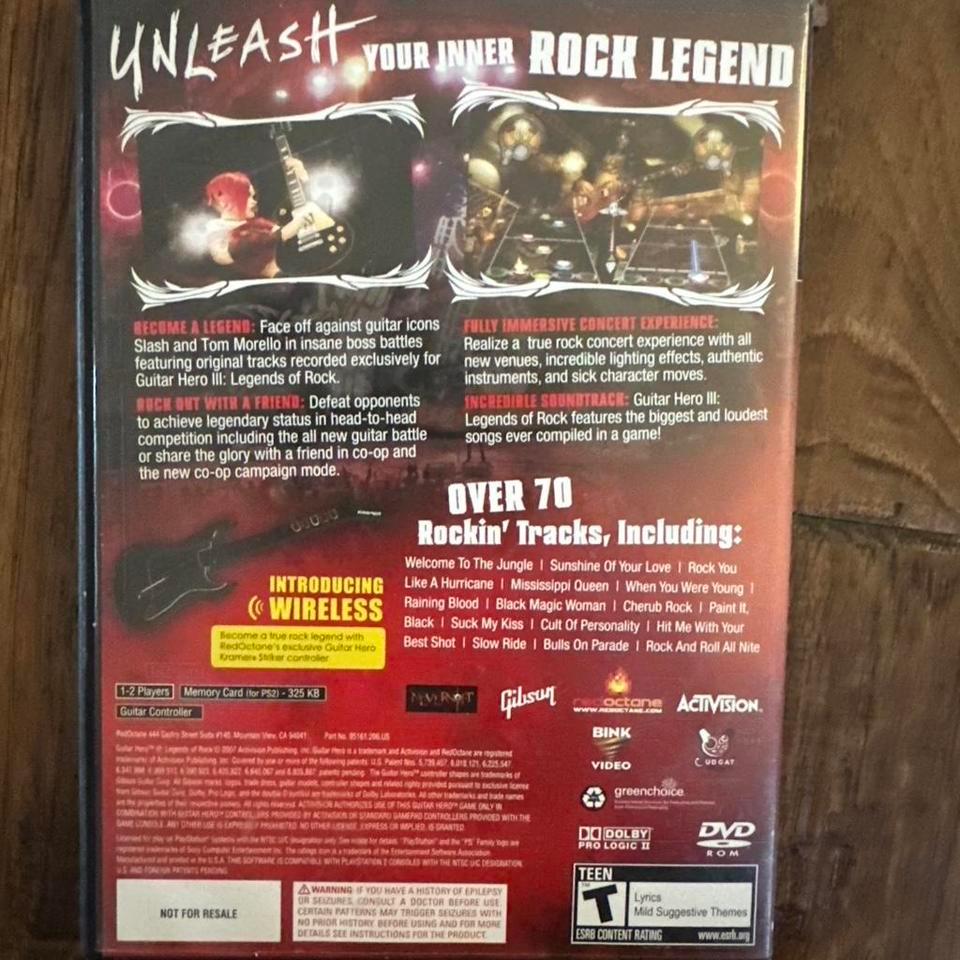 Guitar Hero Ii Legends Of Dcfa 2