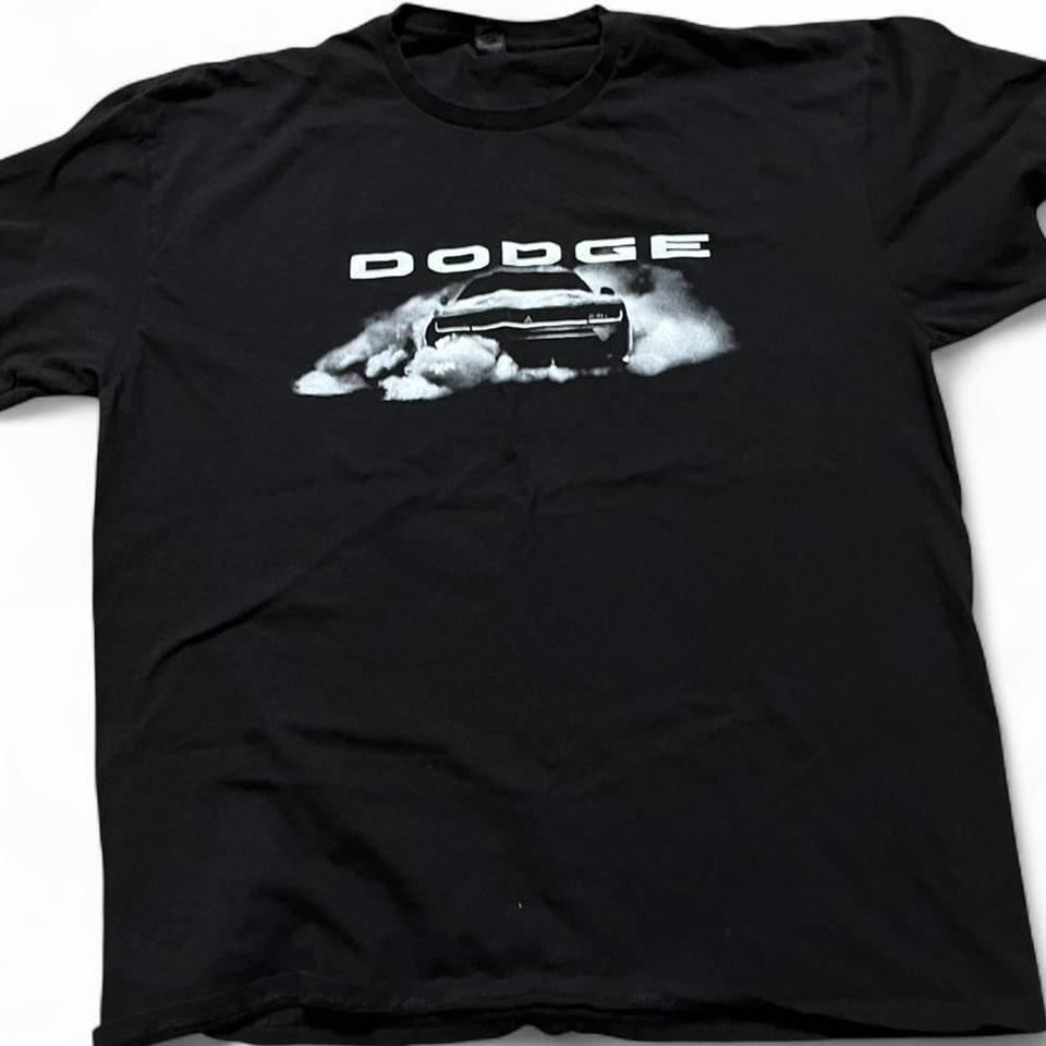 Dodge Black Cotton T Shirt Size B2a0