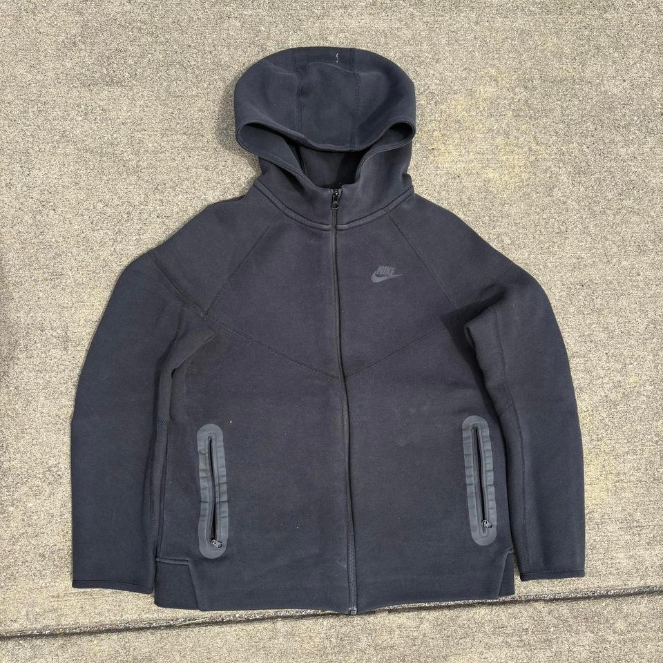 Nike Tech Fleece Black Hoodie B6dc