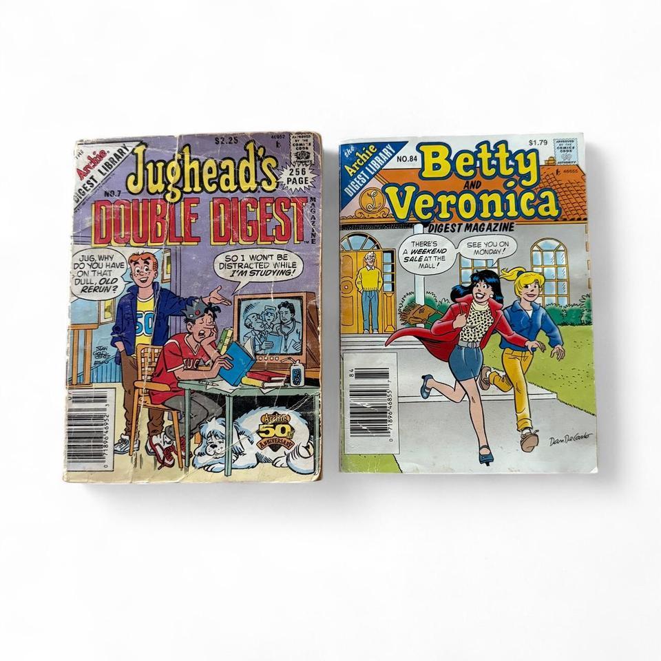 Vintage Archies Comic Books Double