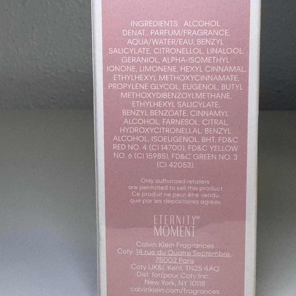 Calvin Klein Eternity Moment Eau 5
