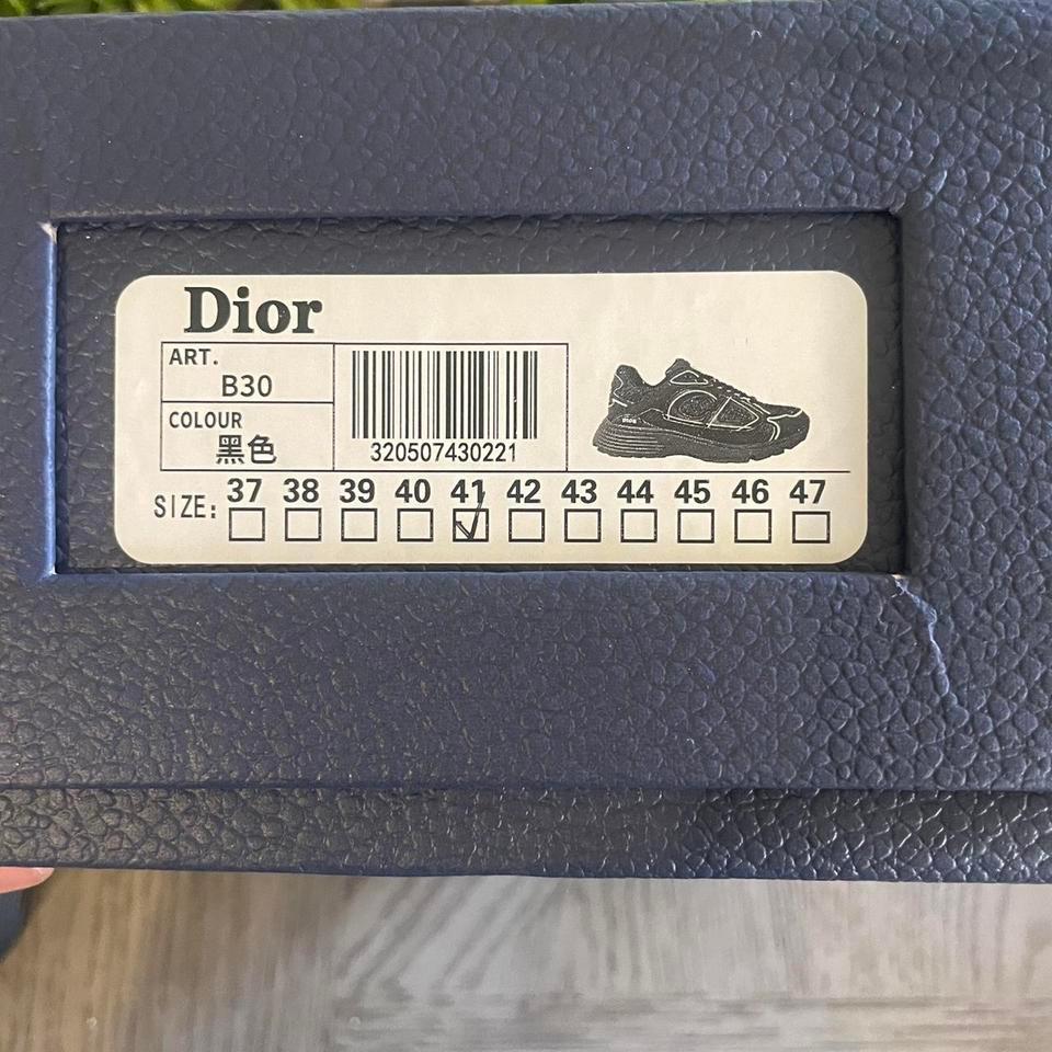 Dior Black B30 Trainers Luxury 6e1c 5