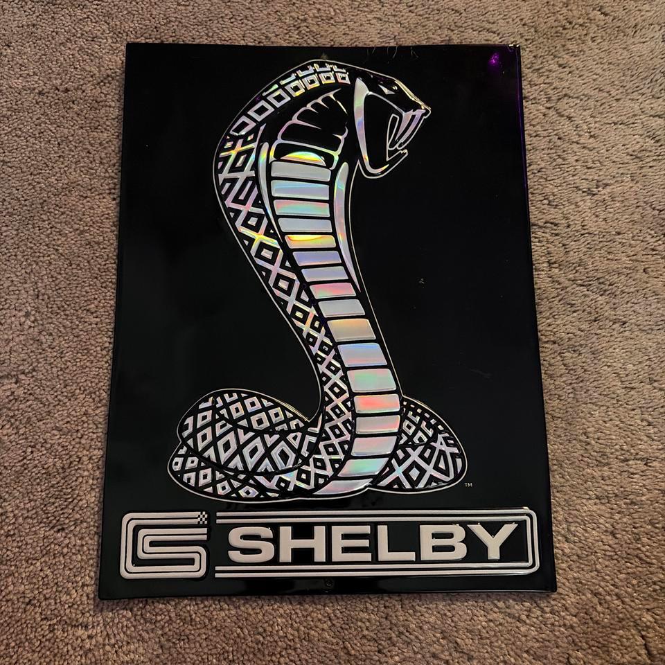 Shelby Cobra Metal Sign Ford 4a6d 2