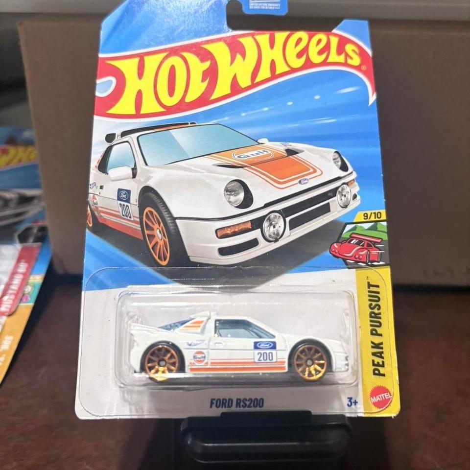 Ford Rs200 White Hot Wheels E3c2