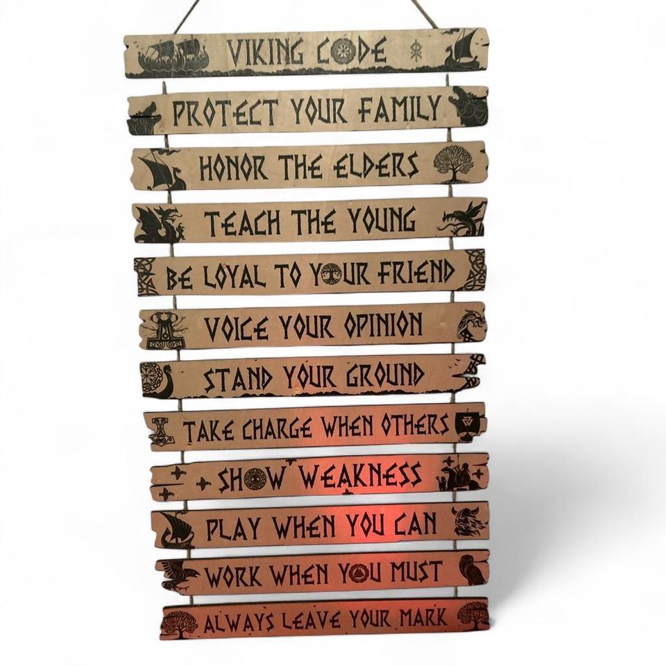 Wall Decor Viking Loyalty Edbc