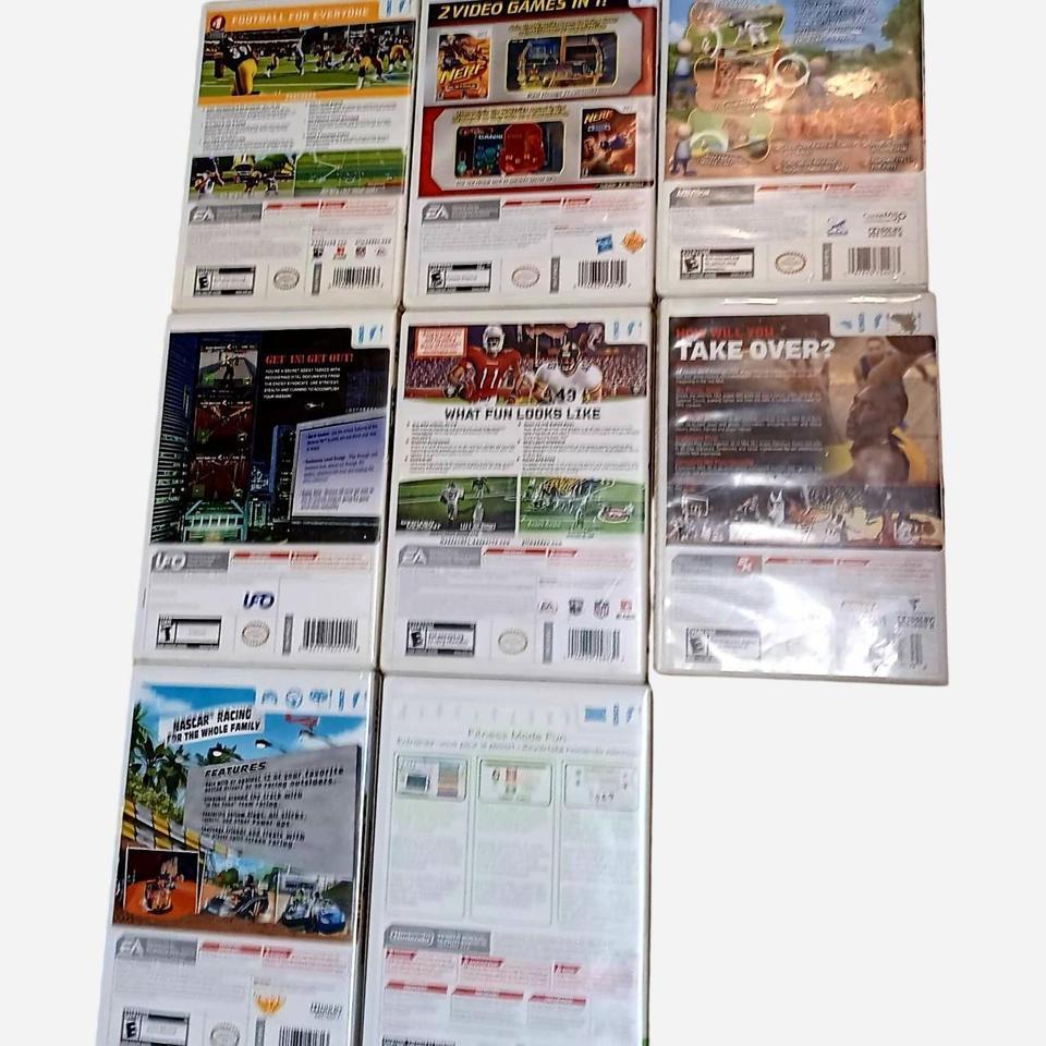 Wii Game Bundle Of 8 61a8 4