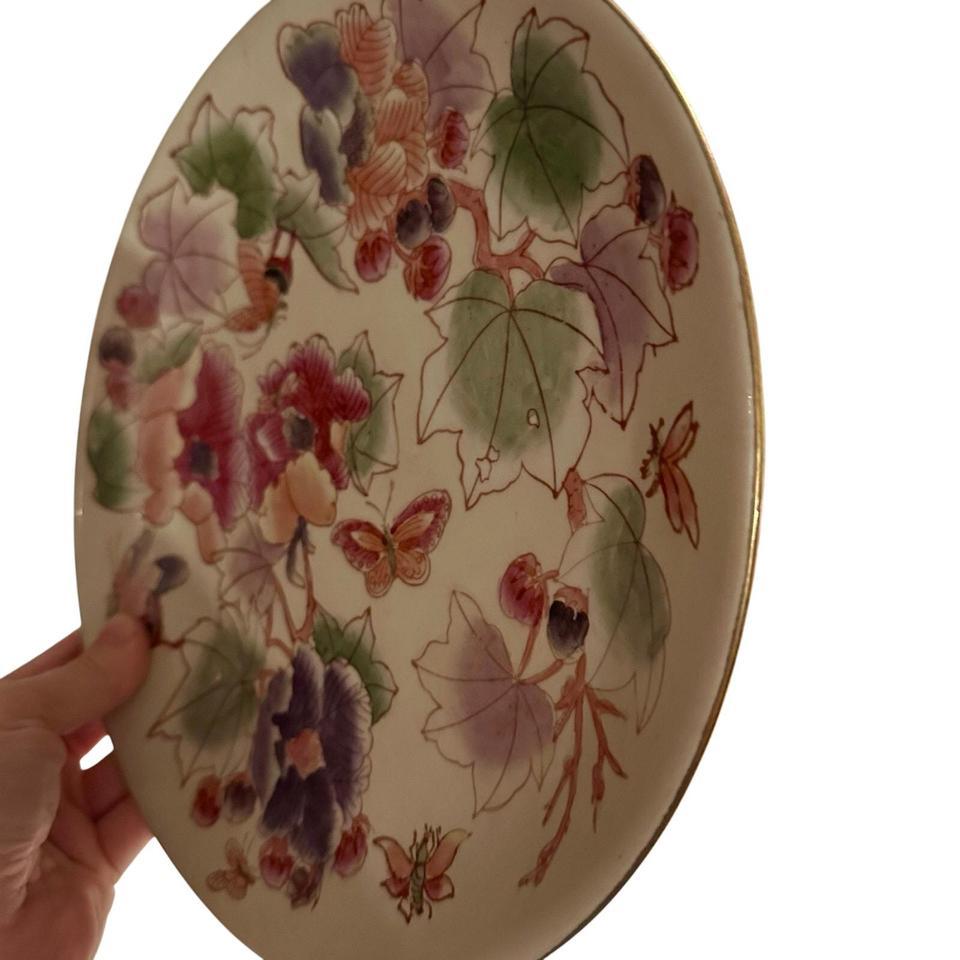 This Vintage Chinoiserie Plate By 9f62 4