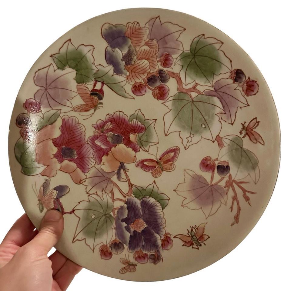 This Vintage Chinoiserie Plate By 9f62 5