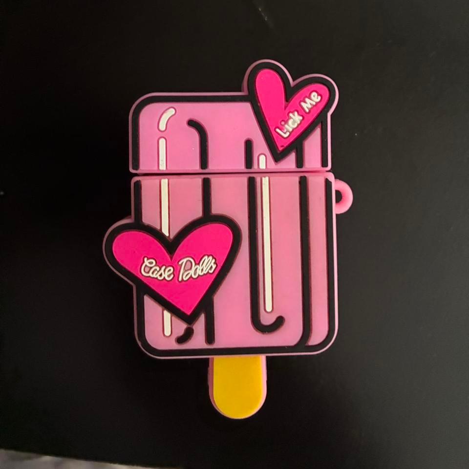 Pink Airpod Case With Popsicle