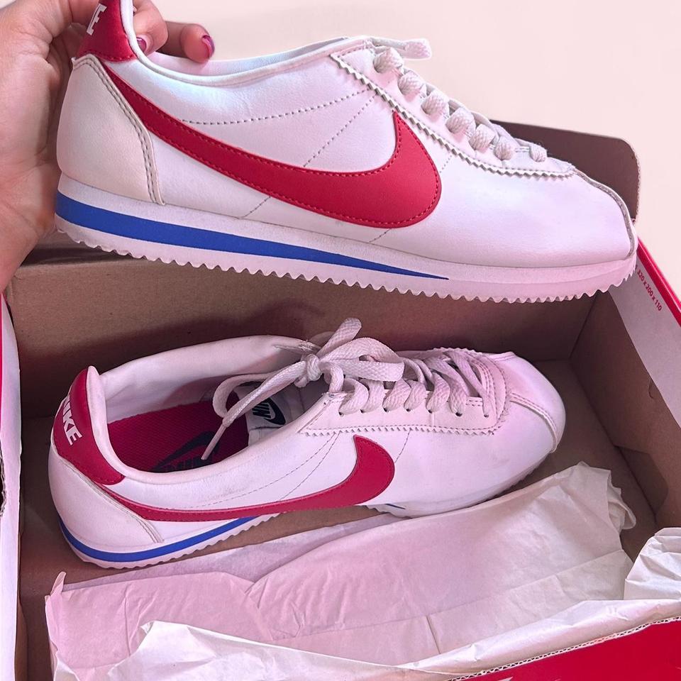 Nike Cortez White And Red 95c0