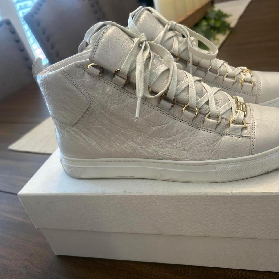 All White Balenciaga Arenas Womens 1bf7 2