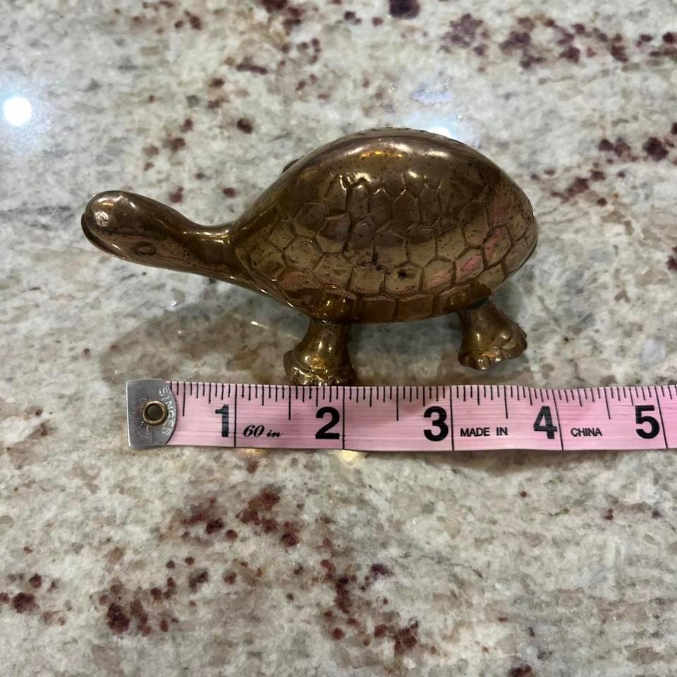 Vintage Mid Century Real Brass 7