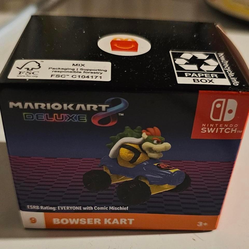 Bowser Mario Kart Deluxe 8