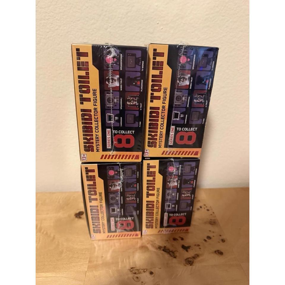 Lot Of 4 Skibidi Toilet 1cab 3